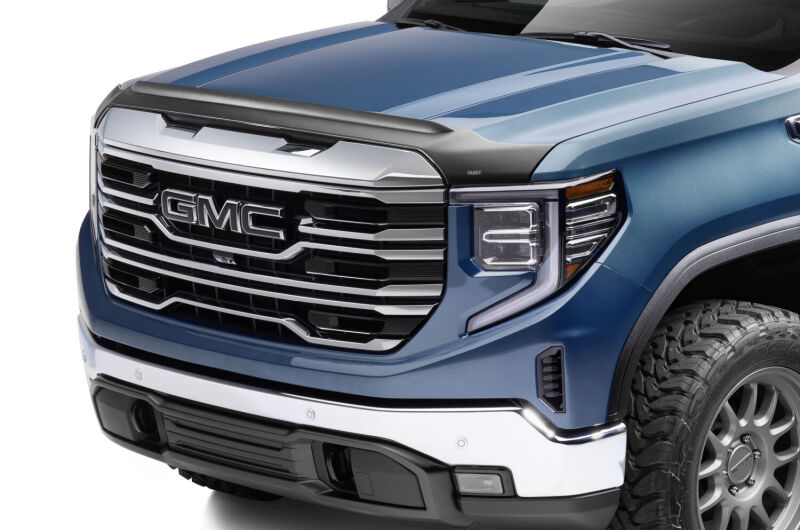 GMC Sierra 1500 Hood Deflector - Husky Liners - Aeroskin II Textured - Matte Black - `19-`25